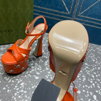Gucci Interlocking G  Studs Sandal