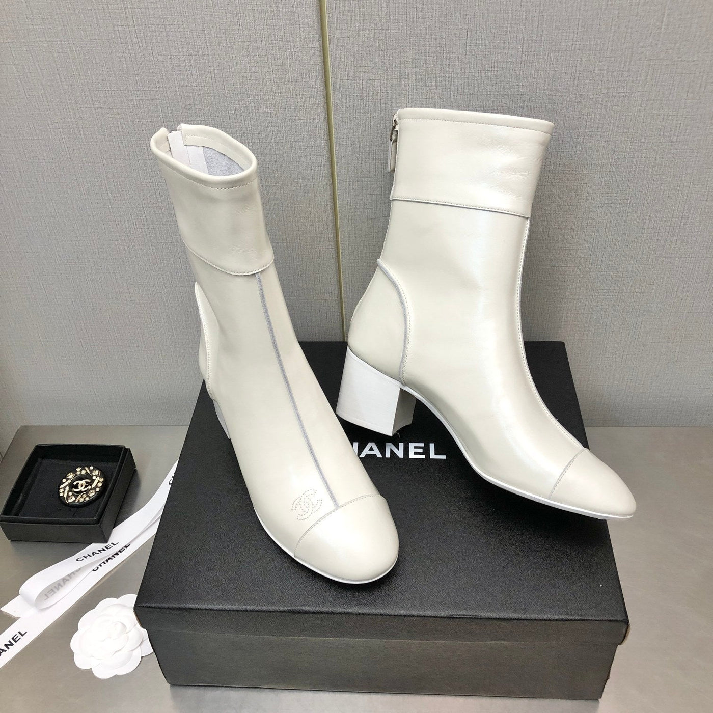 Chanel Ankle Boots