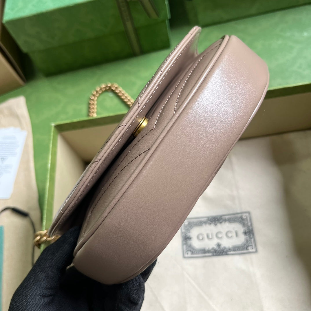 Gucci Marmont Matelasse Chain Mini Bag