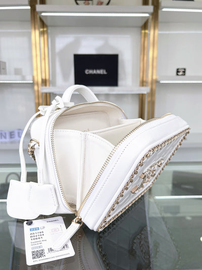 Chanel Caivar Filigree Vanity  Bag