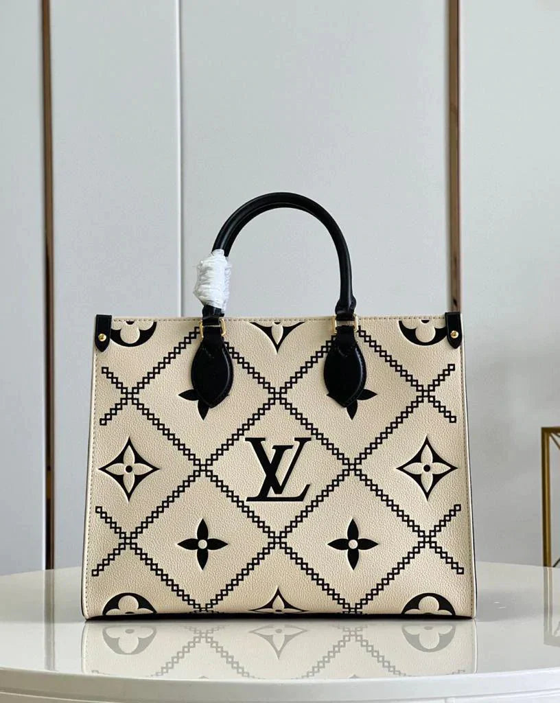 Louis Vuitton On The Go MM Tote Bag