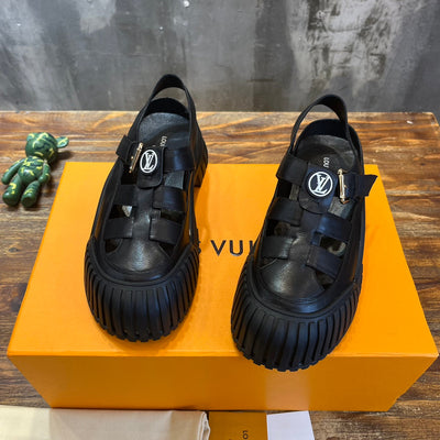 Louis Vuitton Ruby Flat Mary Jane Sandals