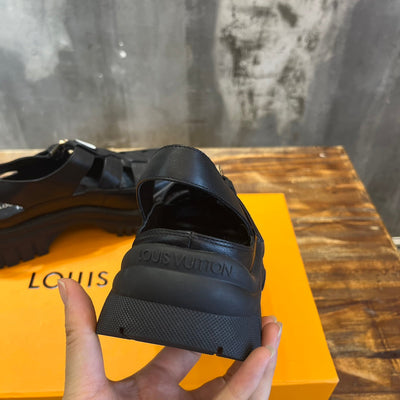 Louis Vuitton Ruby Flat Mary Jane Sandals