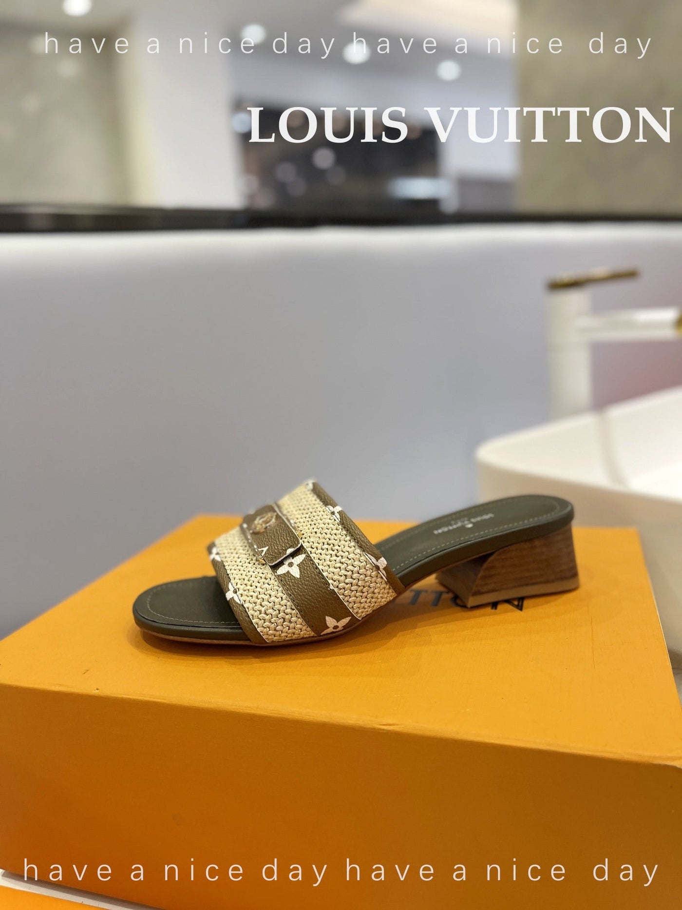 Louis Vuitton Lock it Mule