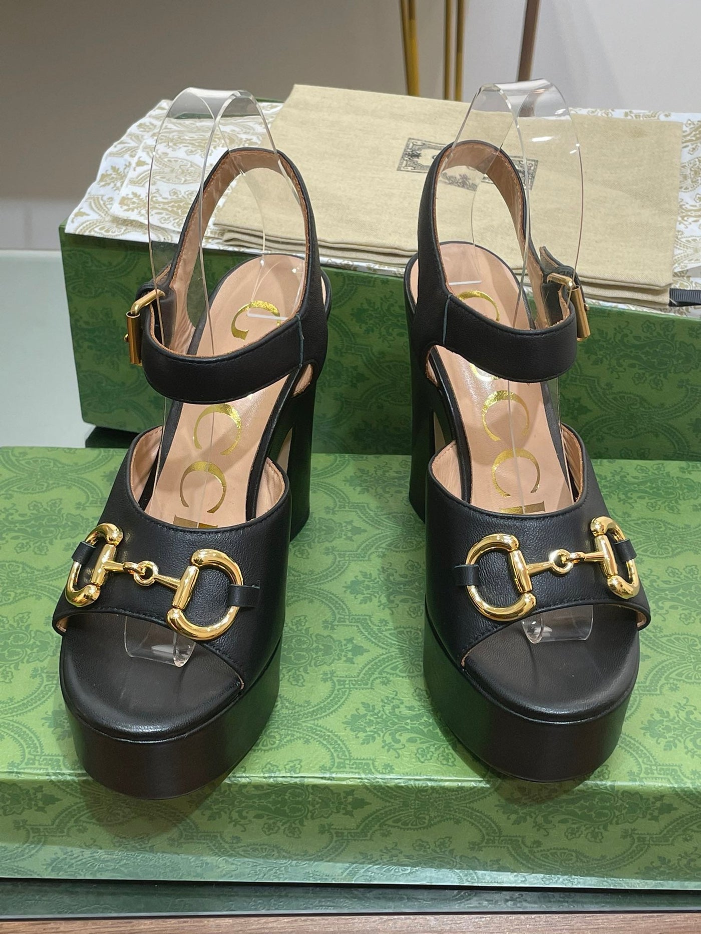 Gucci Platform Sandal With Horsebit