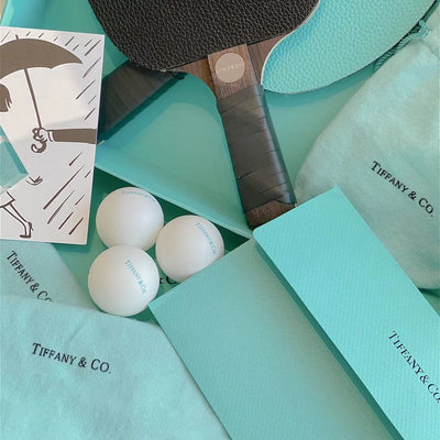 Tiffany & Co Ping Pong Set Home Decor